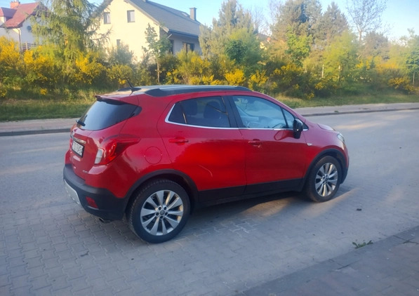 Opel Mokka cena 42900 przebieg: 139765, rok produkcji 2015 z Chrzanów małe 254